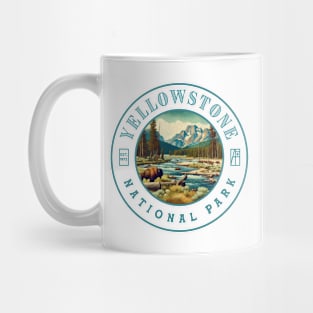 USA - NATIONAL PARK - Yellowstone Park - Wildlife Reserve - 3 Mug